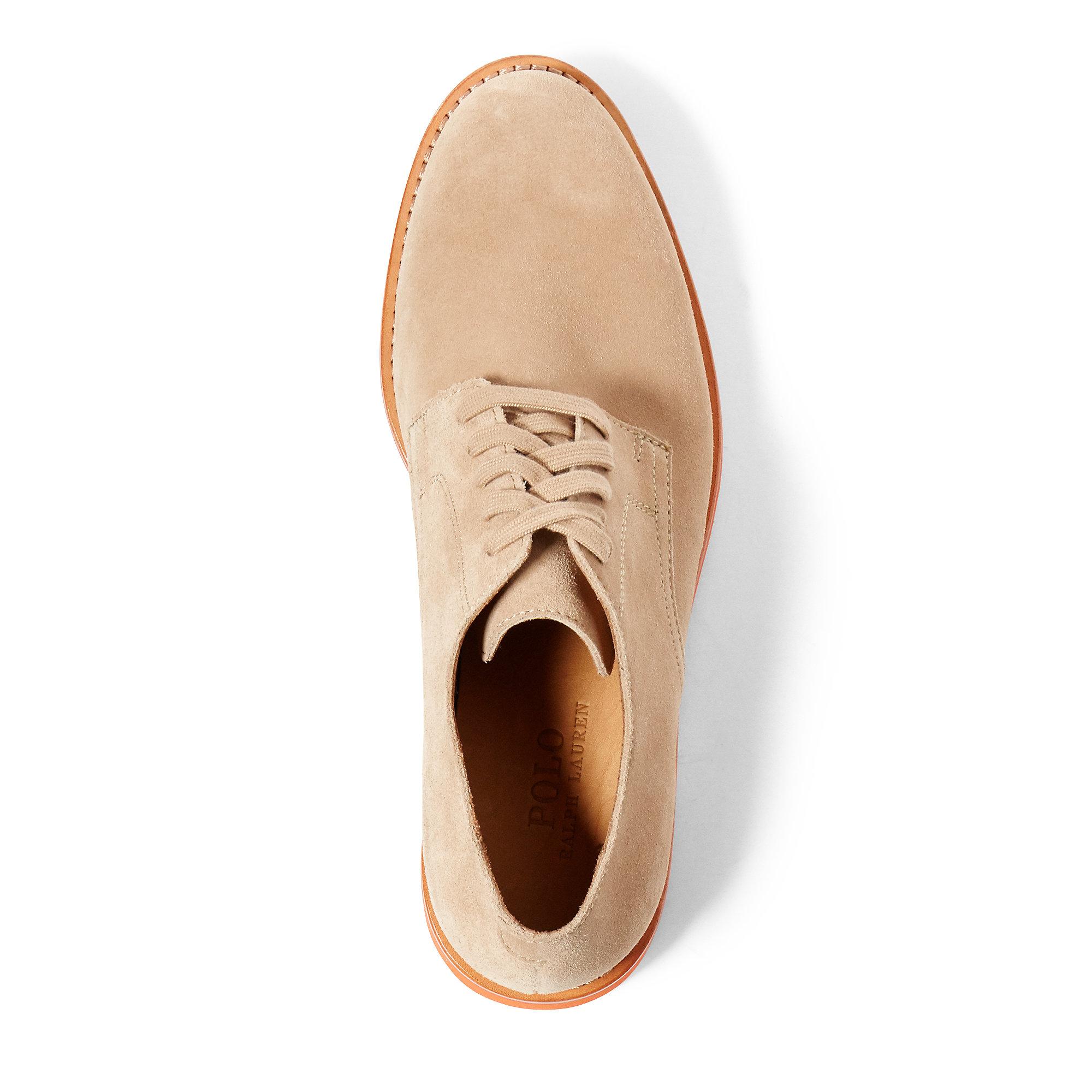 Lyst Polo Ralph Lauren Cartland Suede Buck Shoe for Men